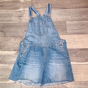 Cute shorts overalls